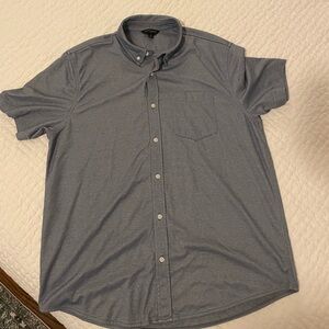 Banana Republic Casual Blue Button-Down Shirt